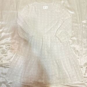 Line & Dot Women's White Long Sleeve Dress Size XS